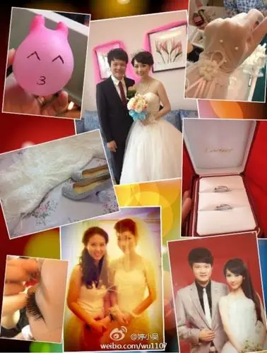 陈思诚佟丽娅大溪地大婚晒幸福婚纱照 双方父母曝光