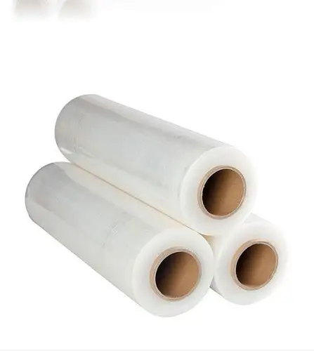 pe/pvc缠绕膜高强度高粘度缠绕膜工业用缠绕膜厂家批发定制