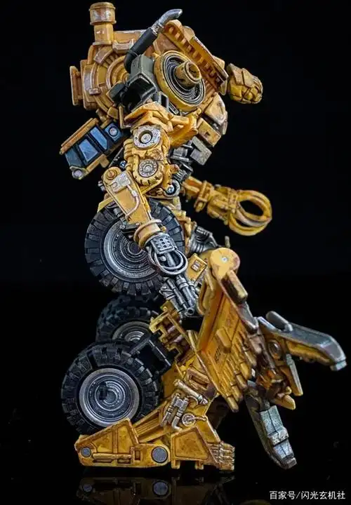 重涂变形金刚霸天虎挖地虎推土机-scrapper