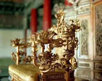 太和殿屏风,宝座