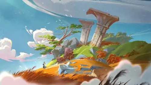 二次元唯美艺术插画桌面壁纸