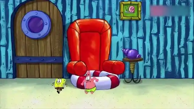 海绵宝宝和派大星帮自己的儿子造了一间迷你房子,他们还是邻居