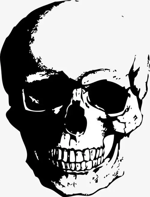 关键词 : 矢量,黑白,手绘,骷髅