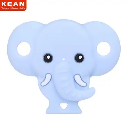 大象可爱婴儿安抚奶嘴0-6个月新生儿安睡型宝宝超软奶嘴pba free