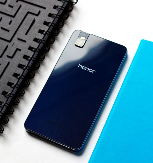 华为(huawei) 荣耀7i 移动4g手机 双卡双待 海岛蓝 180°翻转镜头 赠