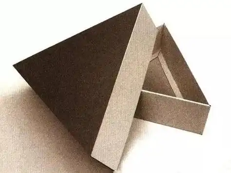 三角形盘式包装盒结构展开图多边形盘式包装盒结构展开图单纸盒包装盒