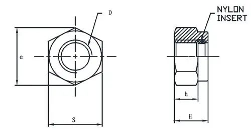 供应尼帽尼龙防松螺母非金属锁紧螺母