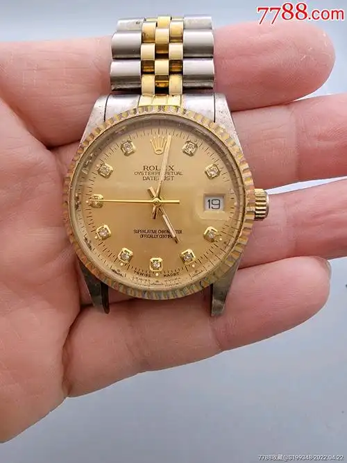 钢外圈带钻机械男表劳力士