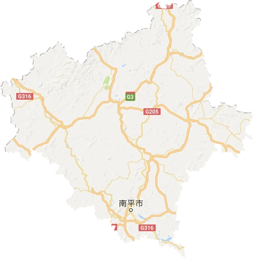 南平市行政区域简介