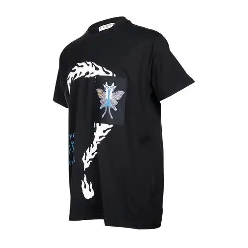 givenchy纪梵希经典字母logo印花全棉短袖男士新款t恤