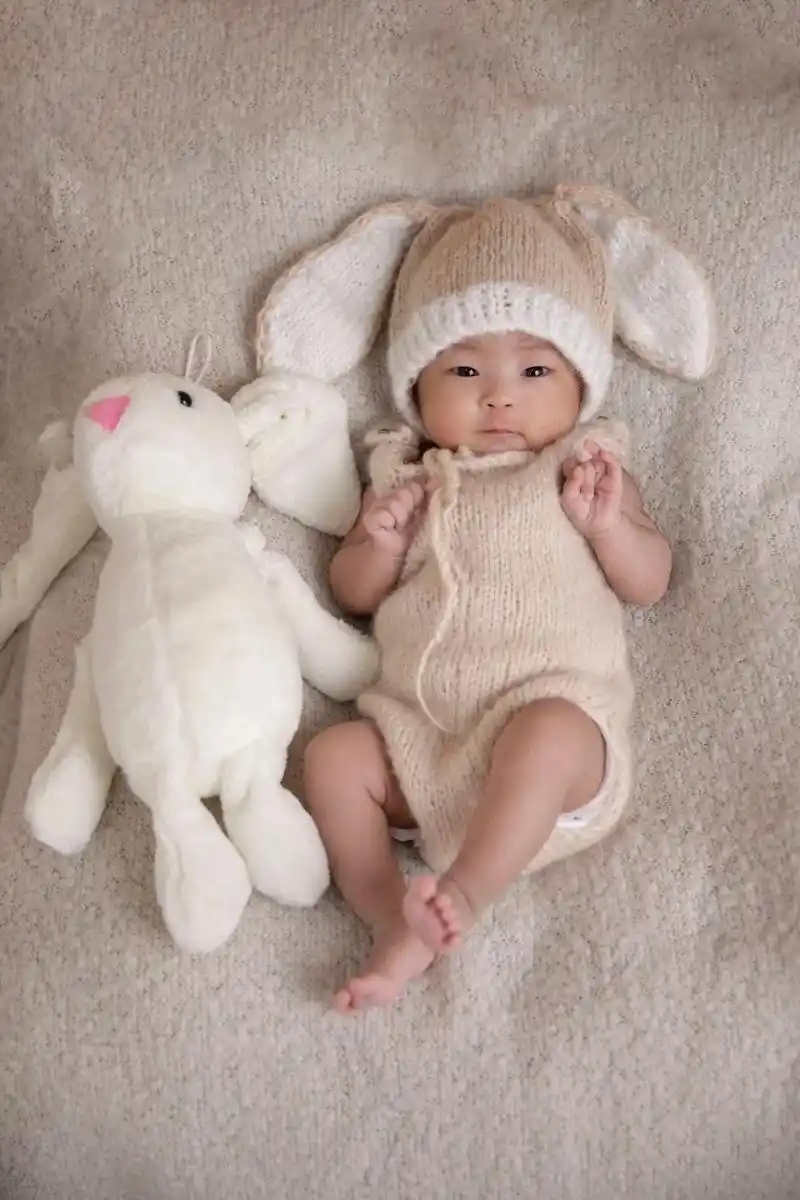 宝宝满月照97.从新生儿正式升级为婴儿,体重从5.2斤到8. - 抖音