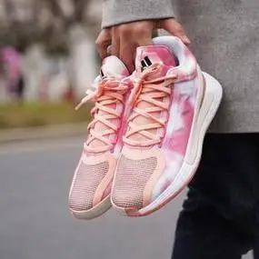 rose 11 _ adidas/阿迪达斯男子d rose 11罗斯11代骚粉减震实战篮球鞋