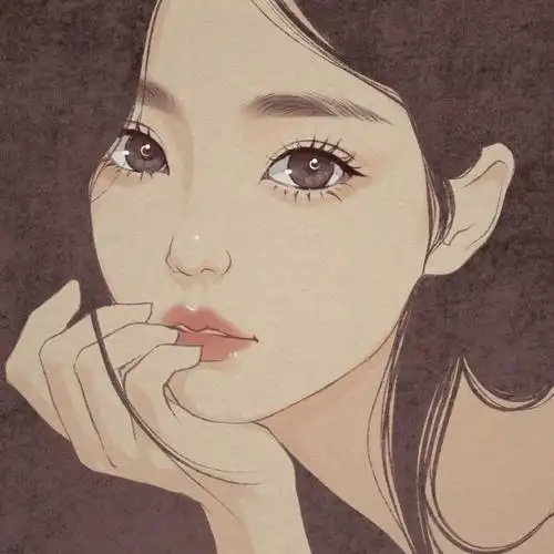 哇塞女孩初恋风手绘头像画师:一颗猫头_ - 堆糖,美图壁纸兴趣社区