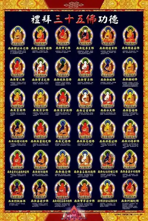《三十五佛忏悔文》又叫《三聚经》.