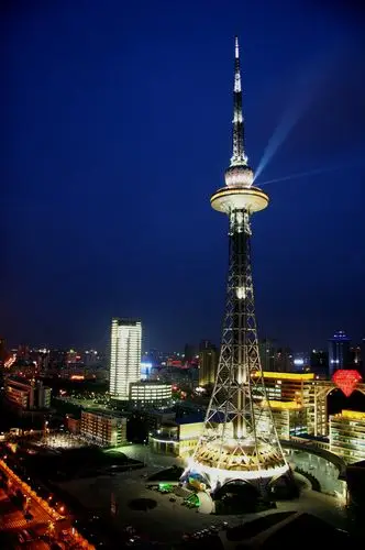 印象哈尔滨地标建筑龙塔