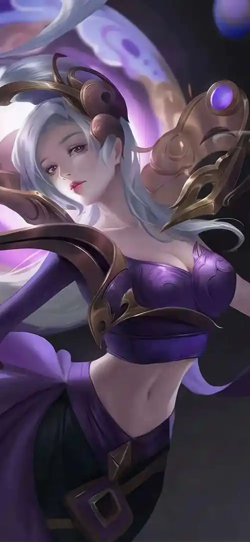 王者荣耀幽恒甄姬性感抹胸全身高清原图 - 创意手游