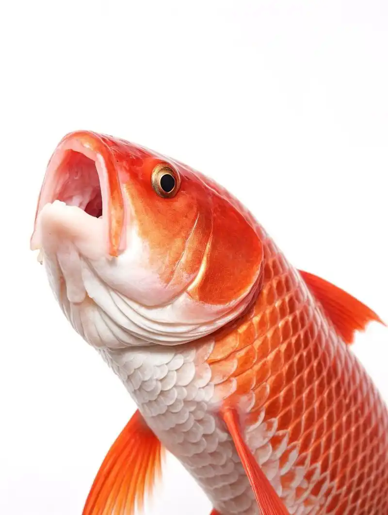 绘画素材364:红鲤鱼