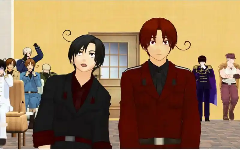 aphmmd枢轴醉酒日常异色伊双子的dadada