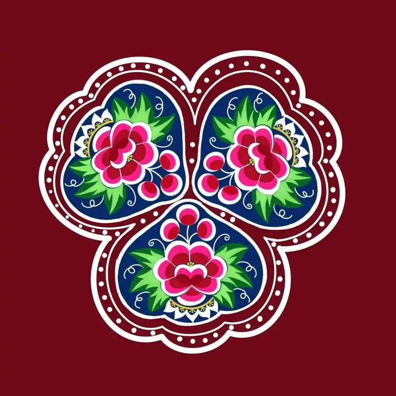 彝族服饰,图案重构