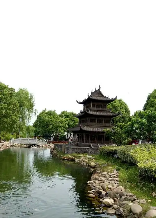 洞庭湖畔岳阳楼