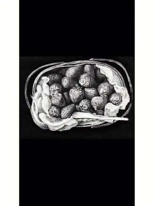 素描草莓教程详细步骤