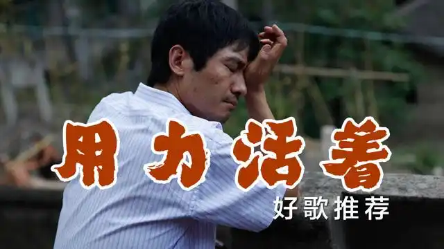 超火歌曲用力活着唱出心酸的滋味经历过才懂得