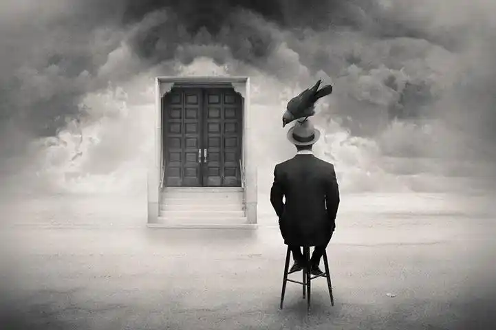 一个人孤独的往下走