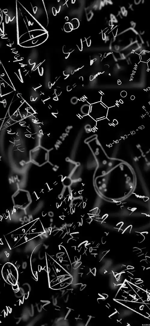 "科学公式"手机高清壁纸·原图上传,记得查看原图再保存.