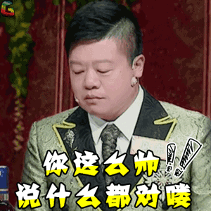 这么帅说什么都对soogifsoogif出品gif动图_动态图_表情包下载_soogif