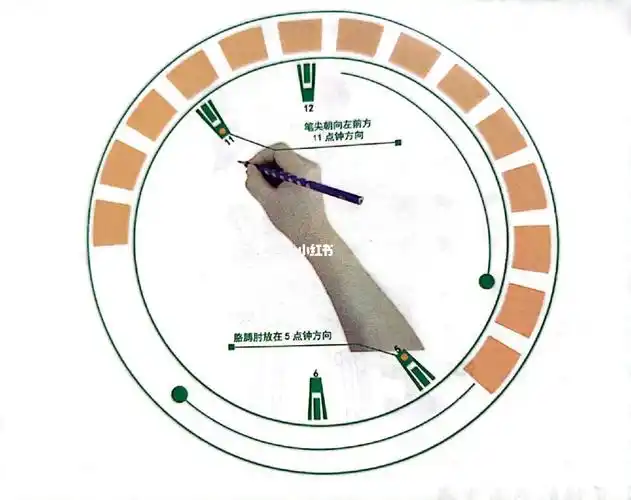 写字先正姿姿势很重要三