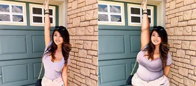 美女变胖会啥样艺术家创作了一组明星发胖照醉了