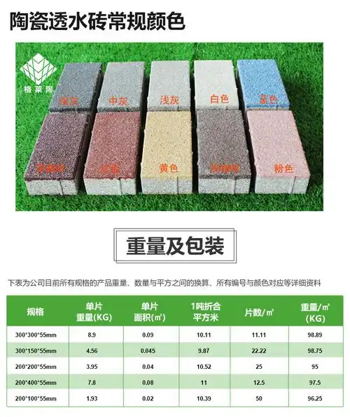 高温高压生态陶瓷透水砖仿石材陶瓷颗粒透水砖广场砖烧结砖厂家