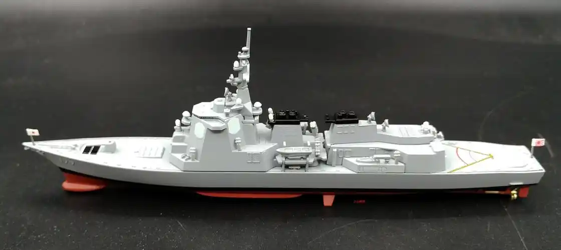 1:900 日本海上自卫队 爱宕级 防空驱逐舰 军舰 战舰模型 合金 16_双
