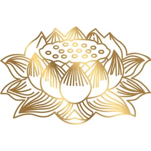 佛具莲花玻璃门贴纸佛教用品佛堂客厅背景背景墙墙贴