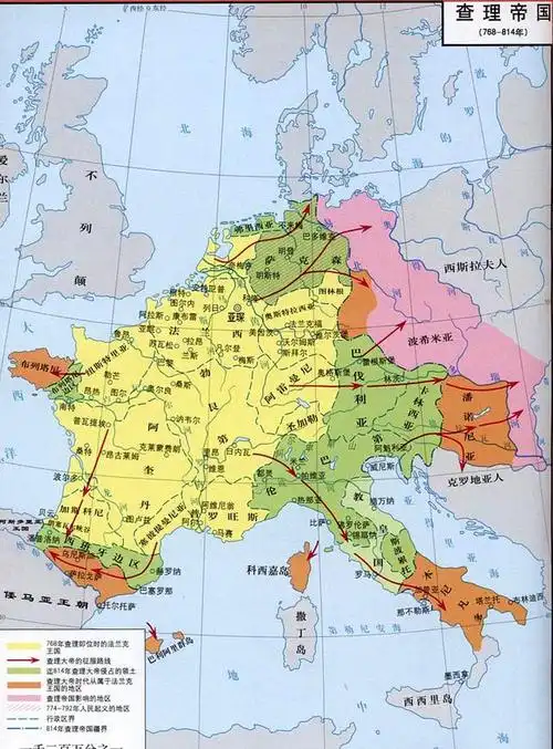 通过地图了解欧洲古今版图变迁:欧洲也有4000年的持续发展历史