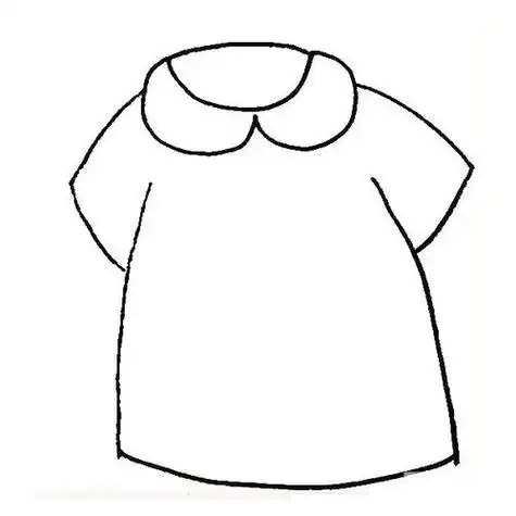 衣服简笔画儿童衣服简笔画儿童画