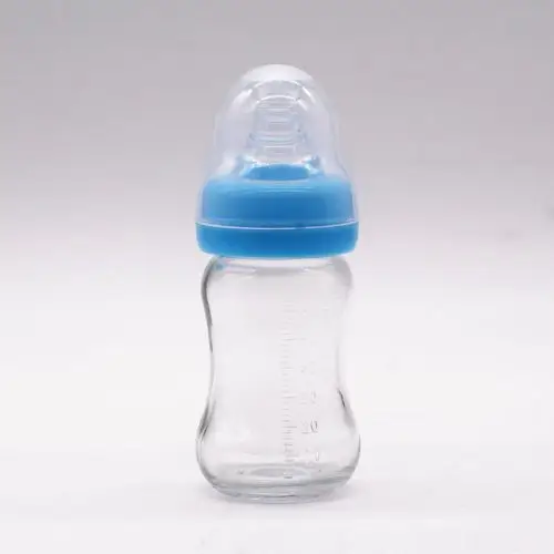 玻璃奶瓶批发60ml婴幼儿奶瓶玻璃小果汁奶瓶防胀气宝宝奶瓶玻璃瓶