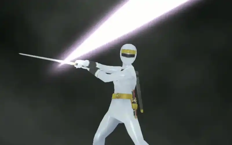 超级战队传奇战争忍者战队忍连白必杀技