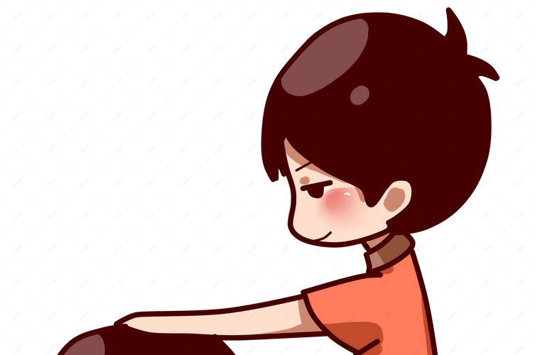 情人节情侣男朋友摸头杀