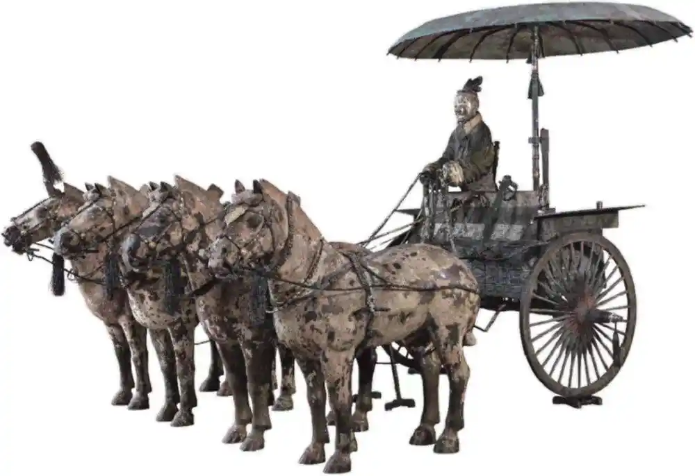 中国古代的车是什么样子的?_时期_马车_战车