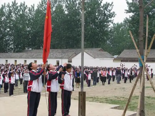 江苏连云港灌南县新安镇中心小学开展庆六一主题队日活动