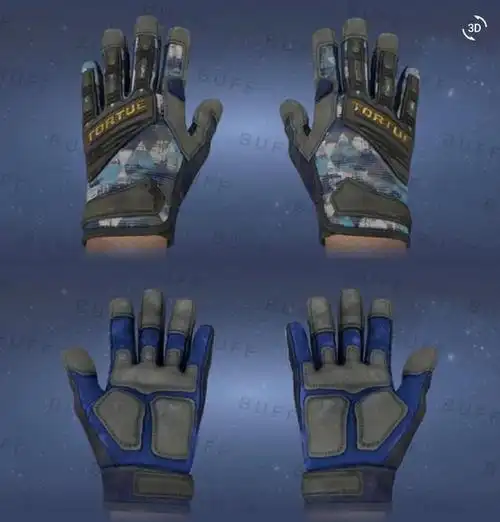 csgo皮肤指南之蓝色治愈系手套千元级第一选择选它准没错