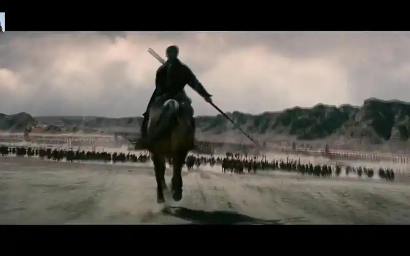 武神赵子龙一人一枪一骑在动感音乐中战千军万马,影帝演技炸裂