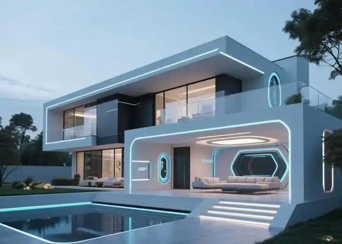 未来科技感别墅,开启梦幻生活新篇