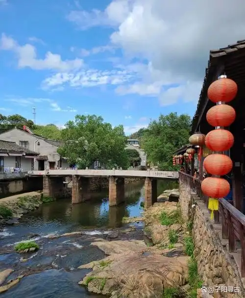 百度秋冬打卡挑战赛#这是位于浙江省宁波市奉化区溪口镇的岩头勾邋