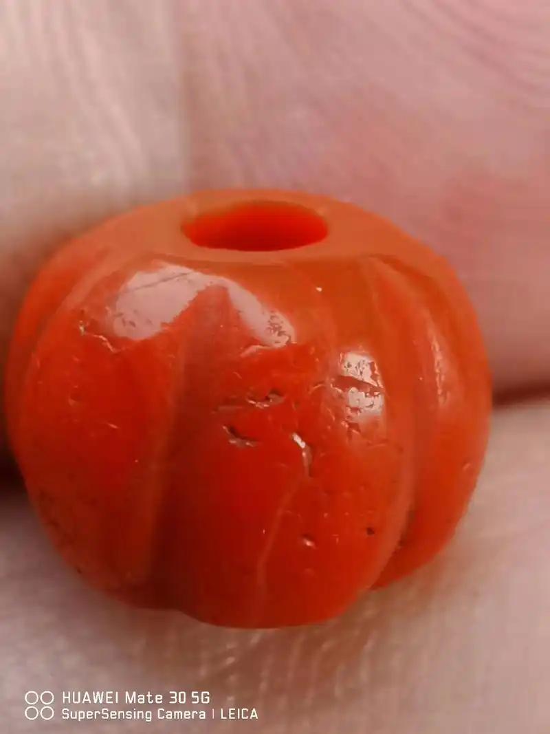 清末民国时候,保山南红南瓜珠#收藏爱好者 #玉石魅力 #玉器 - 抖音