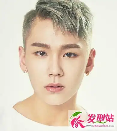 男生短发染什么颜色时尚型男染发发型图片大全2