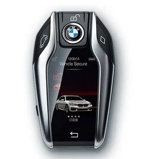 bmw智能触控钥匙"新bmw 7系是当代豪华的典范.