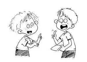 内容有上课说话简笔画,卡通女孩说话恐龙简笔画,小声说话简笔画等等