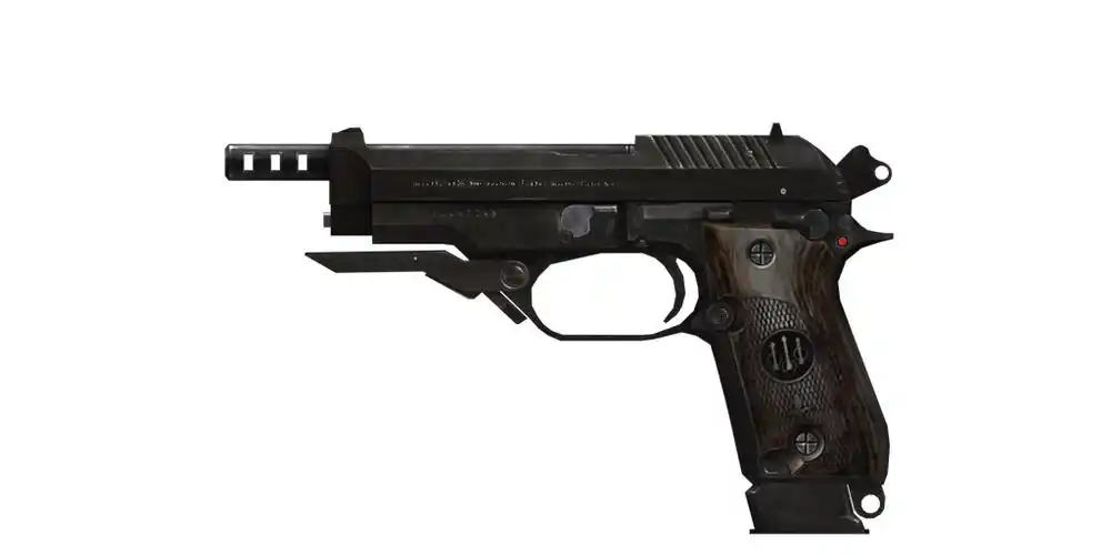 属性特点:m93r(手枪)全能型手 枪,我们在游戏内设计是采用自动的射击